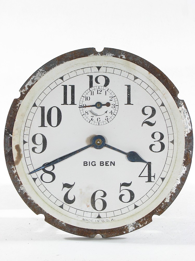 Westclox Big Ben Style 1 Nickel. Dial 1.1