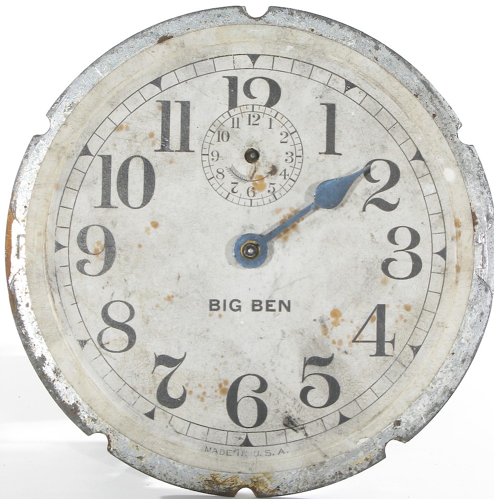 Westclox Big Ben Style 1 Nickel. Dial 1.1