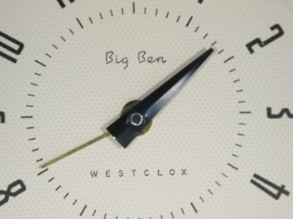 Westclox Big Ben Style 7 Black Plain. Westclox Big Ben Style 7 Black Plain Clock Example Photo