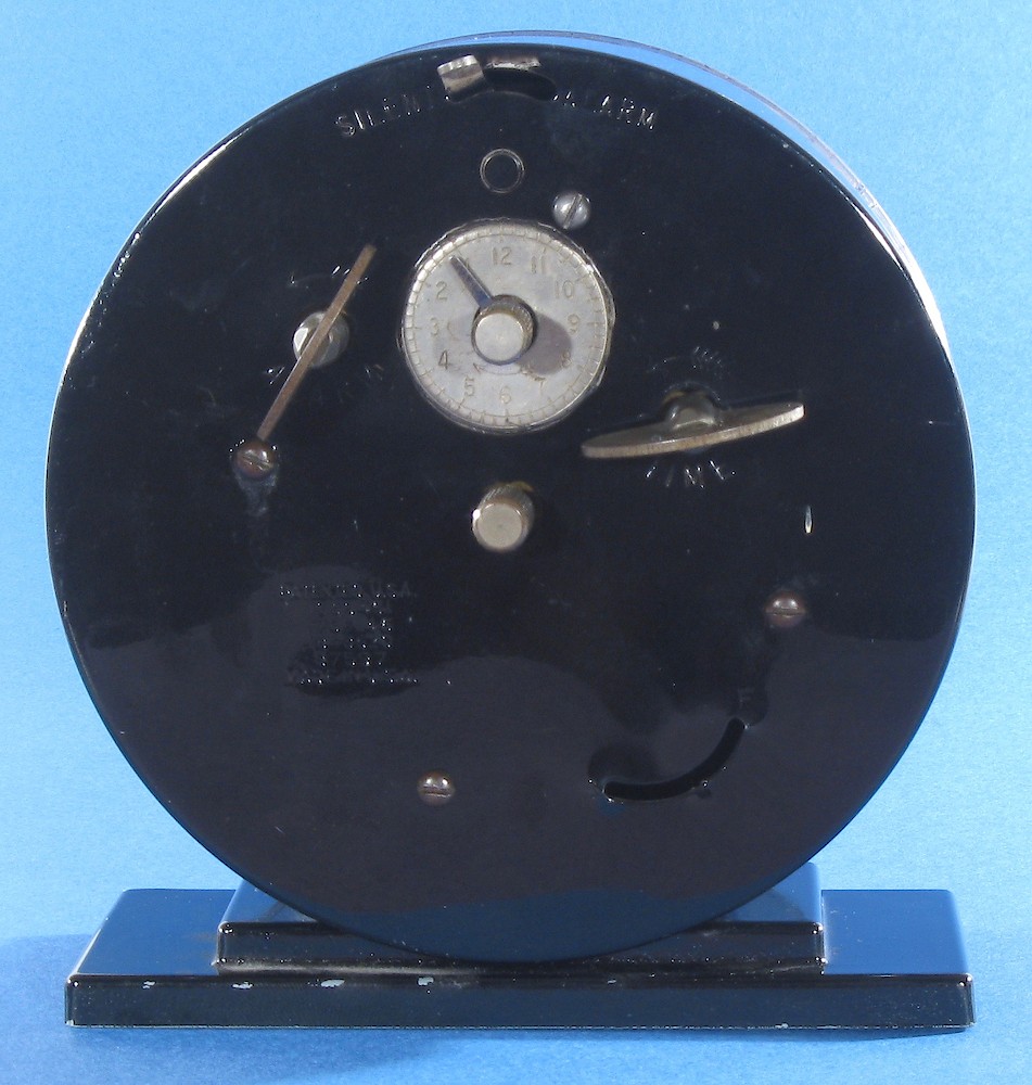 Westclox Black Knight Black Luminous Dial. Westclox Black Knight Black Luminous Dial Clock Example Photo