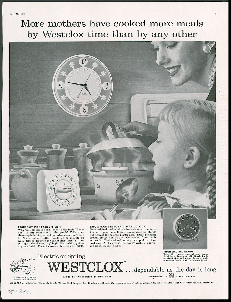 July 21, 1956 Saturday Evening Post, p. 1