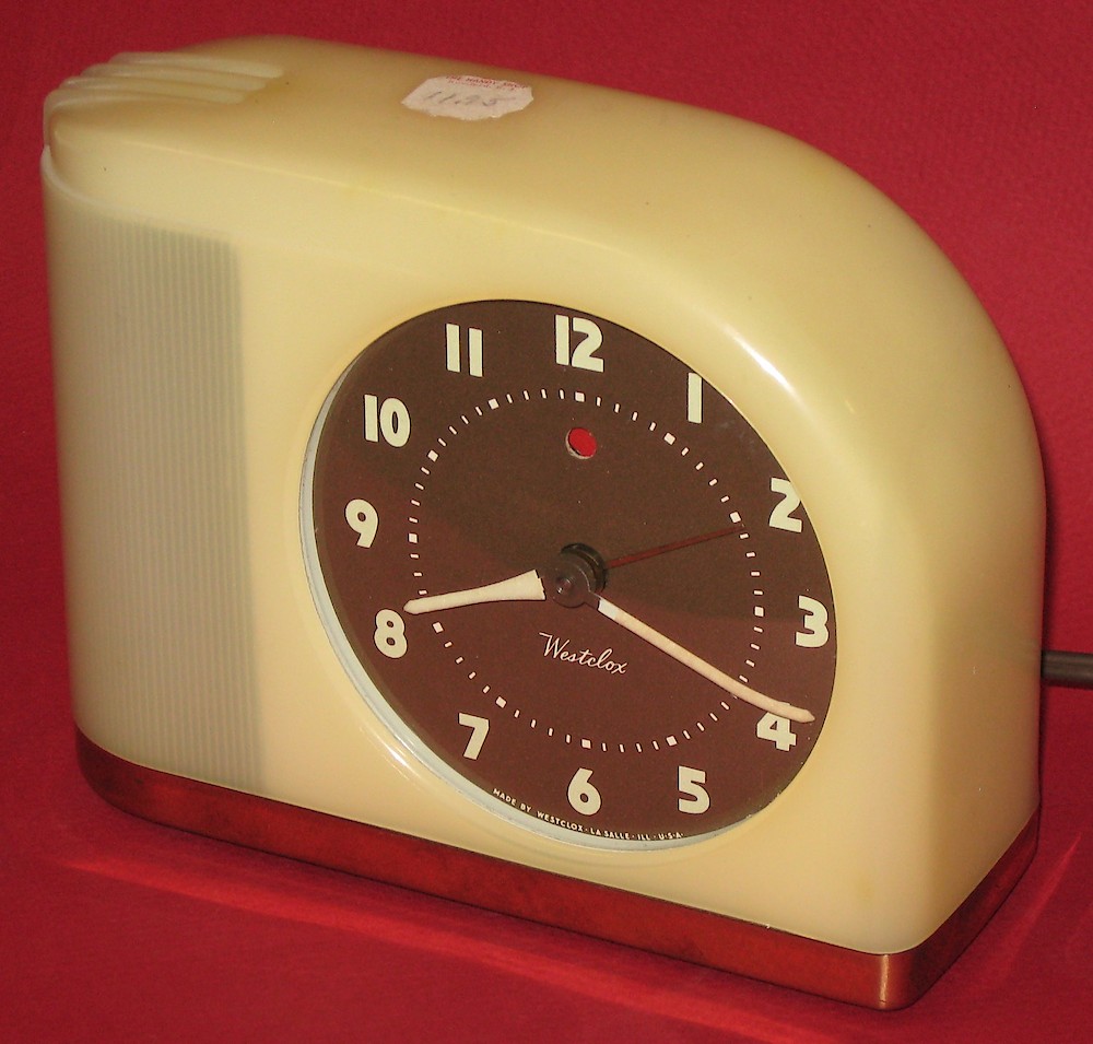 Westclox Moonbeam Style 1 Luminous. Westclox Moonbeam Style 1 Luminous Clock Example Photo