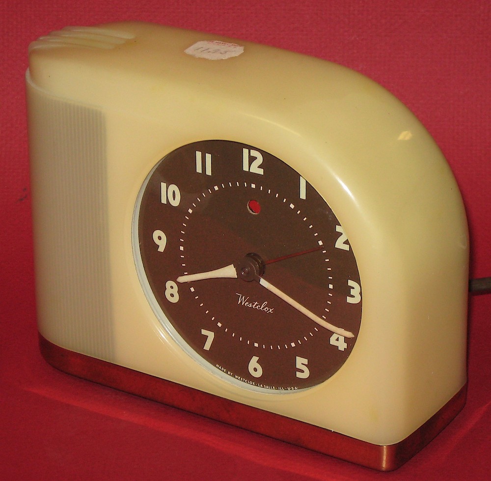 Westclox Moonbeam Style 1 Luminous. Westclox Moonbeam Style 1 Luminous Clock Example Photo