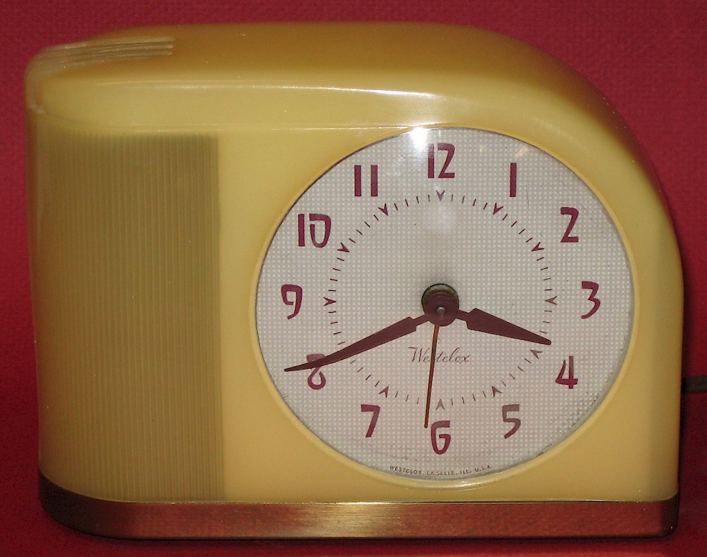 Westclox Moonbeam Style 1 Plain. Westclox Moonbeam Style 1 Plain Clock Example Photo