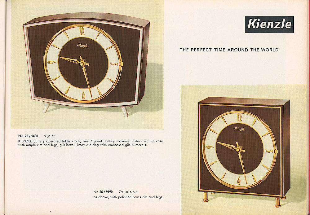 HECO Clock Catalog ca. 1960 > 31
