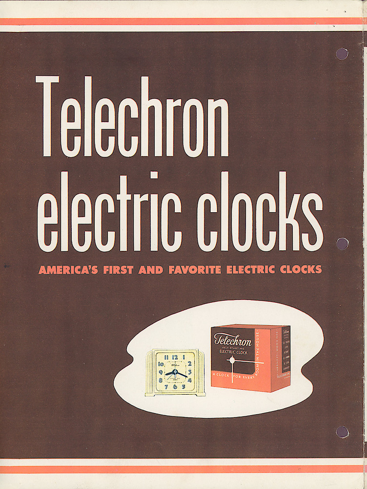 Telechron 1949 Catalog > 8