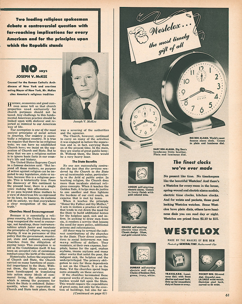 Year 1947 Look Magazine, p. 61