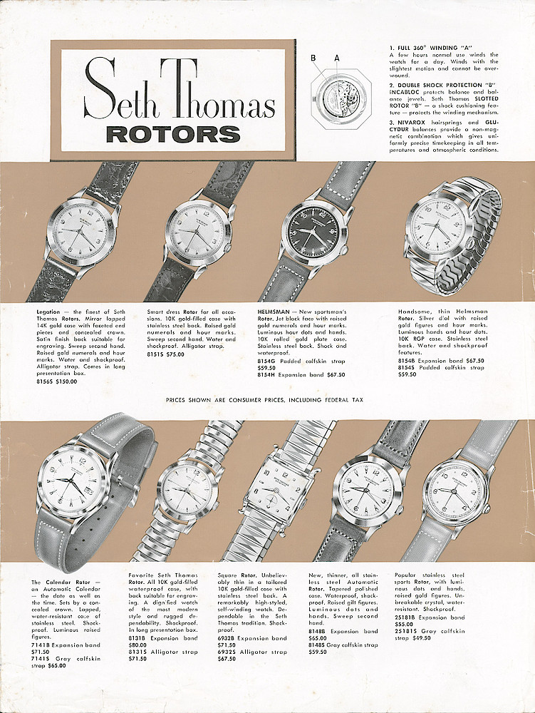 Seth Thomas Wrist Watches > 1