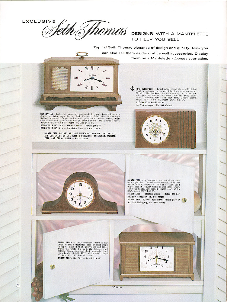 Seth Thomas Clock Catalog > 8