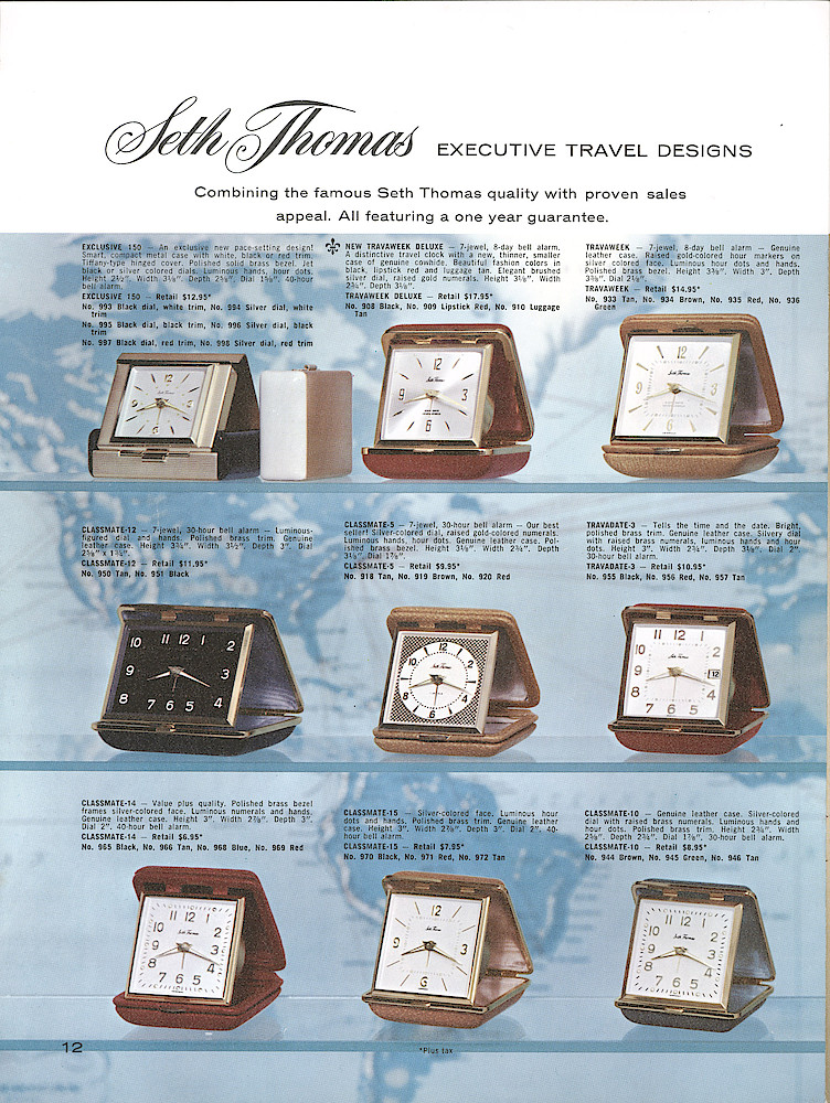 Seth Thomas Clock Catalog > 12