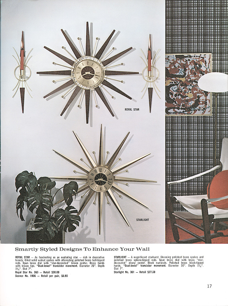 Seth Thomas Decorator Wall Fashions > 17