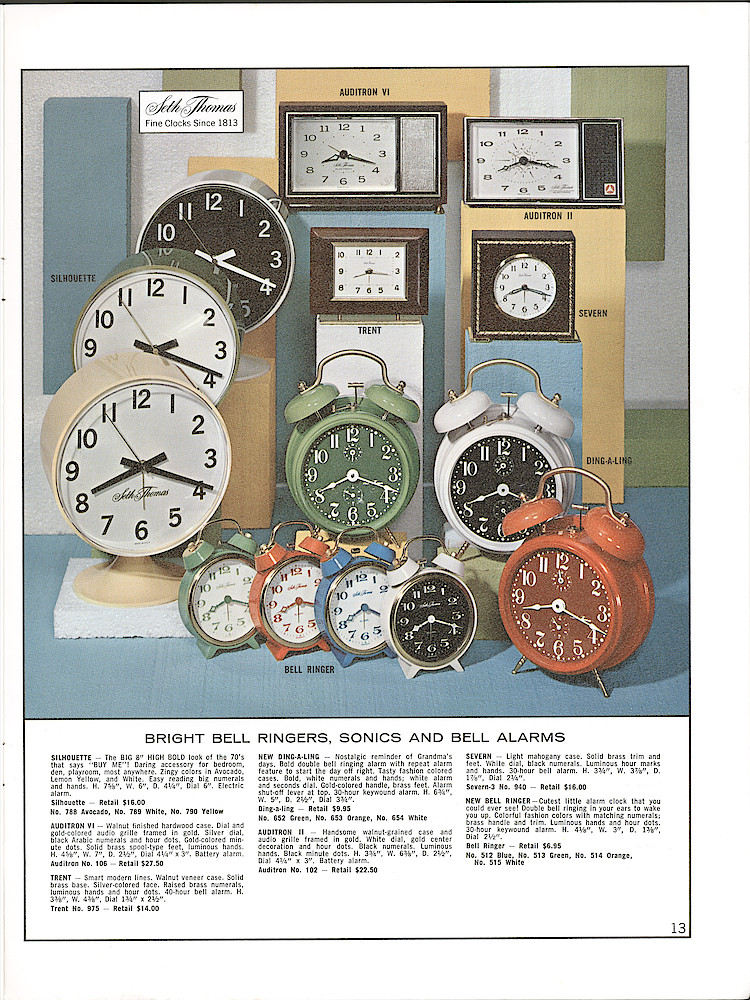 Seth Thomas Fine Clocks Since 1813 > 13