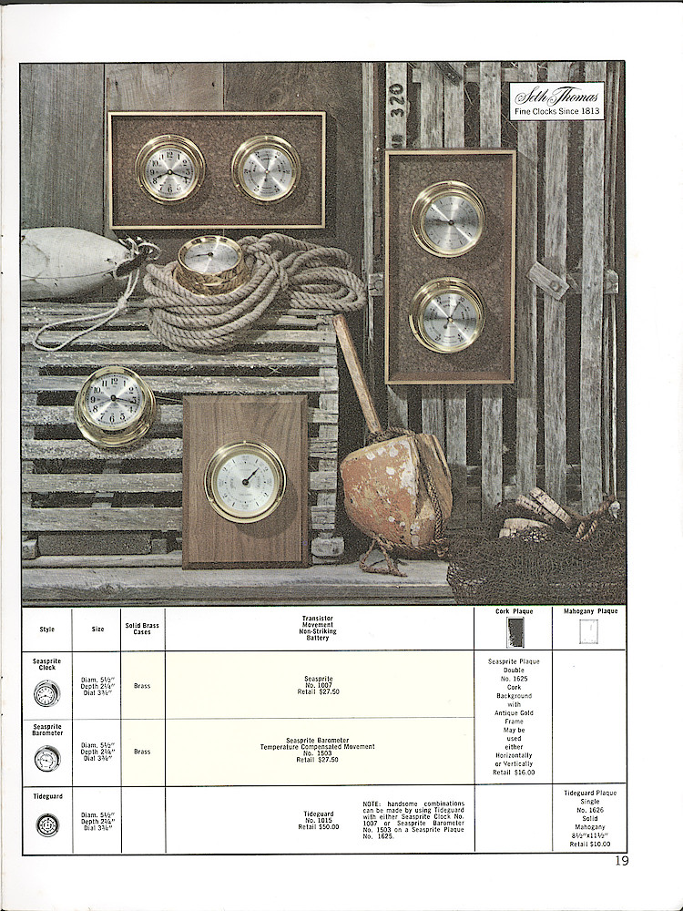 Seth Thomas Fine Clocks Since 1813 > 19