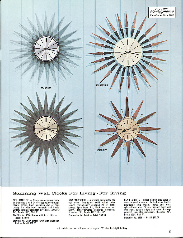 Seth Thomas Fine Clocks Since 1813 > 3