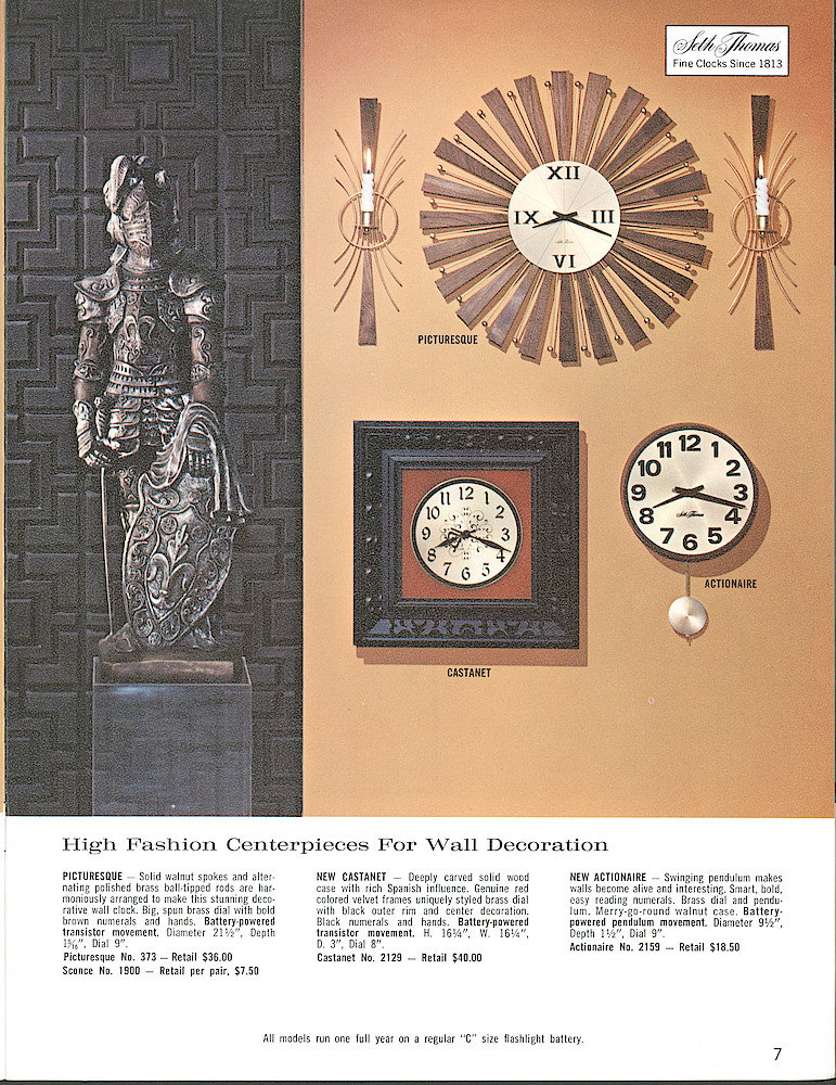 Seth Thomas Fine Clocks Since 1813 > 7