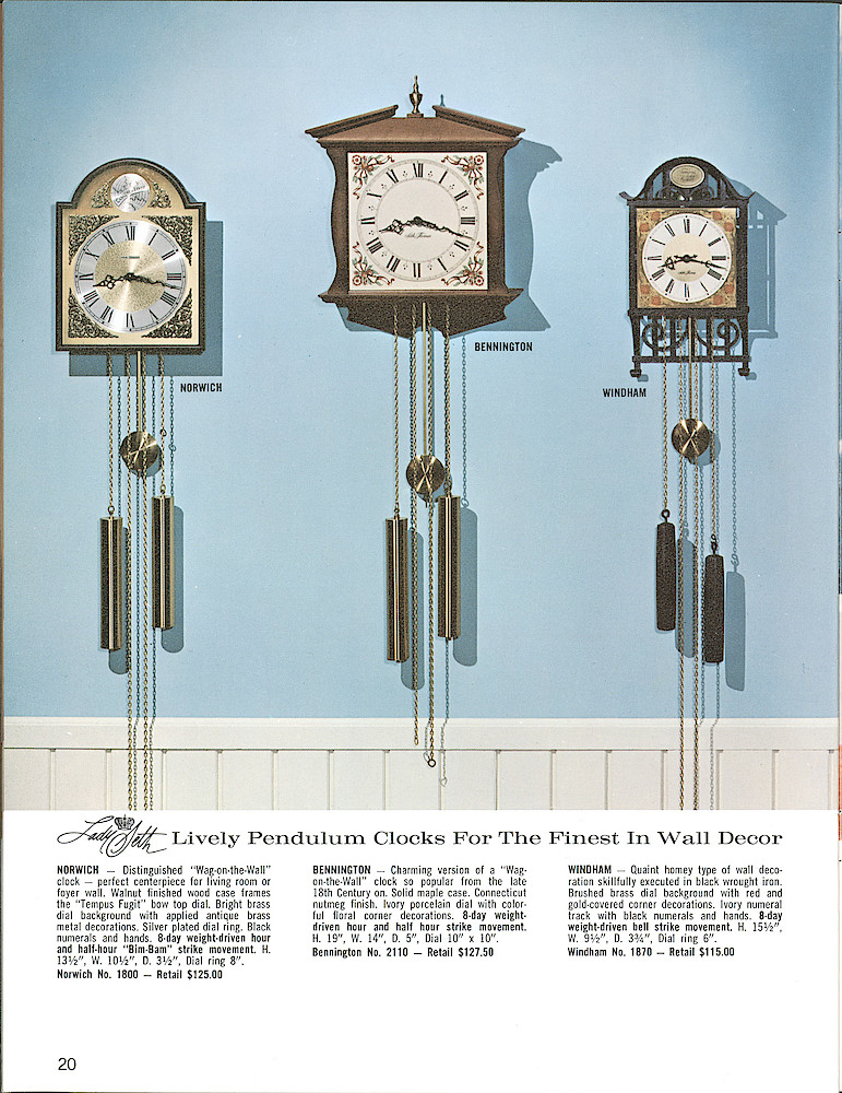 Seth Thomas Fine Clocks Since 1813 > 20