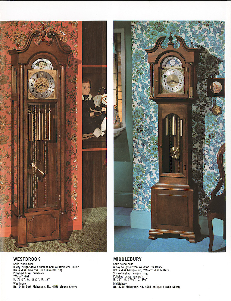 Seth Thomas Heirloom Furniture Collection (Grandfather Clocks) > 3