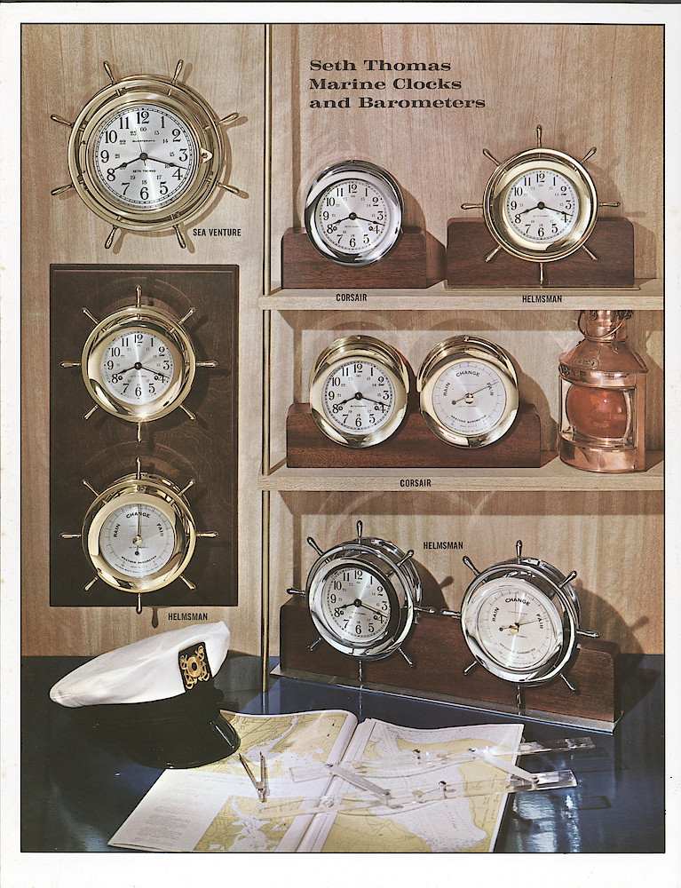 Seth Thomas Marine Clocks and Barometers > 1