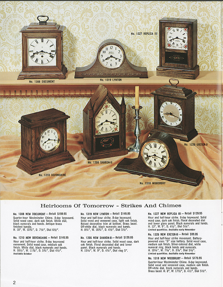 Seth Thomas Fine Clocks Since 1813 > 2