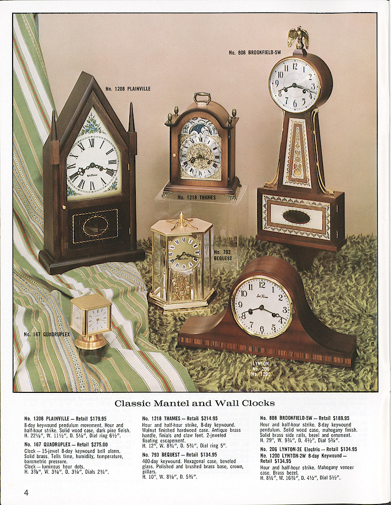 Seth Thomas Fine Clocks Since 1813 > 4