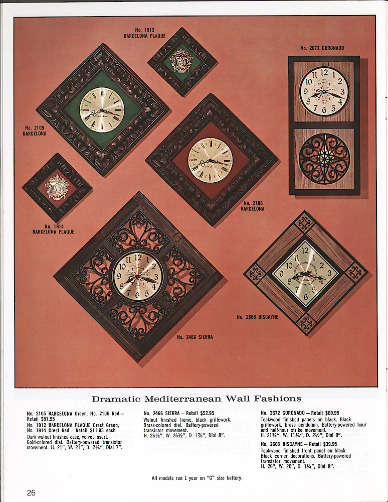 Seth Thomas Fine Clocks Since 1813 > 26