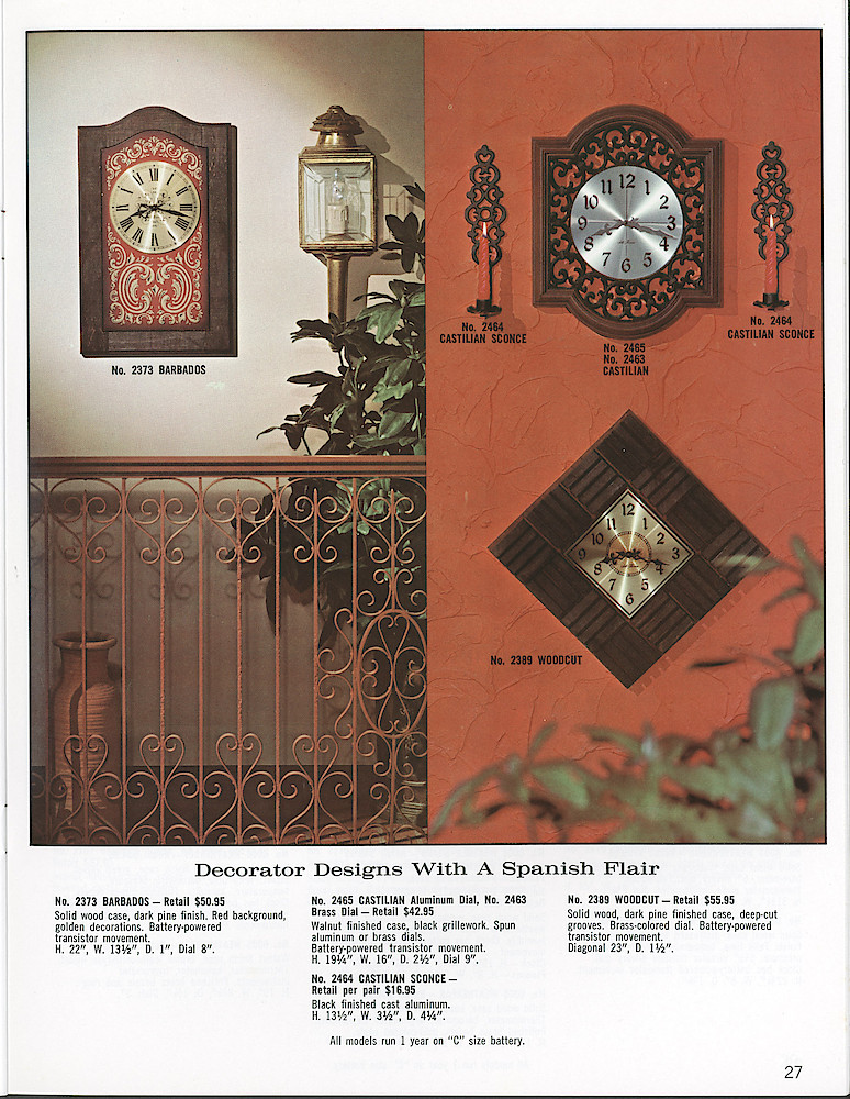 Seth Thomas Fine Clocks Since 1813 > 27