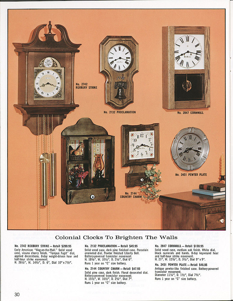 Seth Thomas Fine Clocks Since 1813 > 30