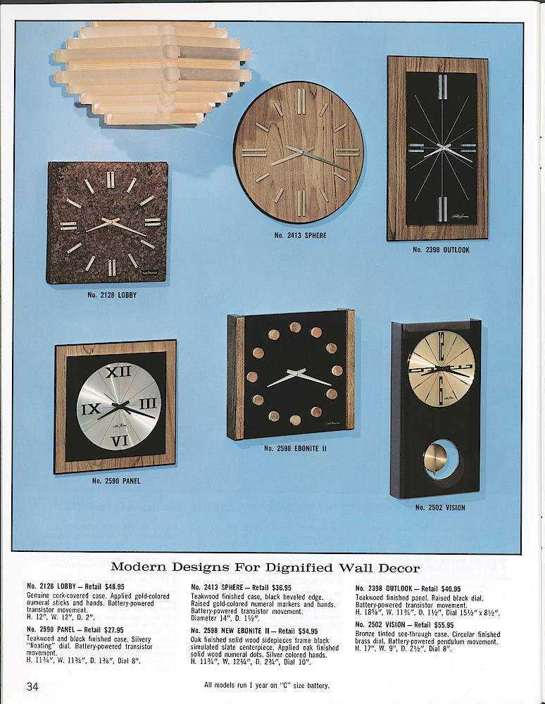 Seth Thomas Fine Clocks Since 1813 > 34