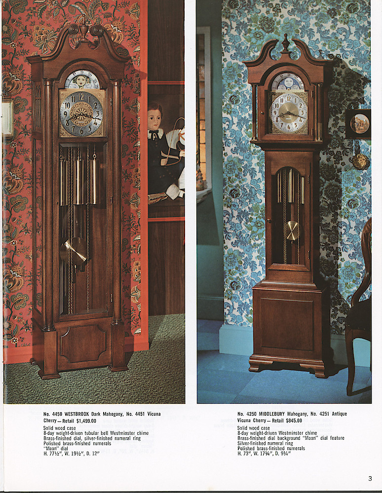 Seth Thomas Heirloom Furniture Collection (Grandfather Clocks) > 3