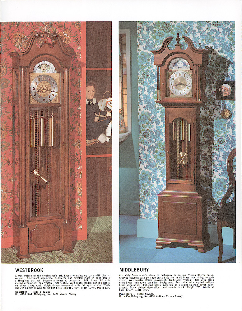 Seth Thomas Heirloom Furniture Collection (Grandfather Clocks) > 3