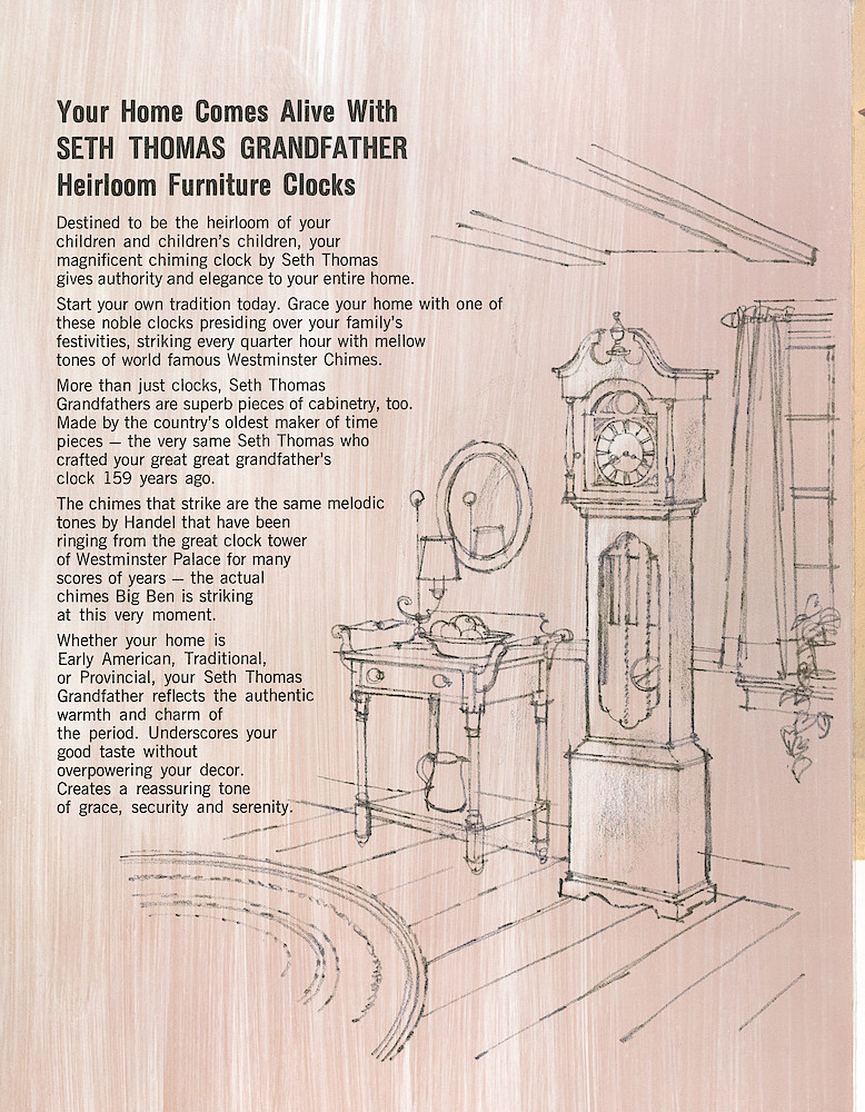 Seth Thomas Heirloom Furniture Collection (Grandfather Clocks) > 5