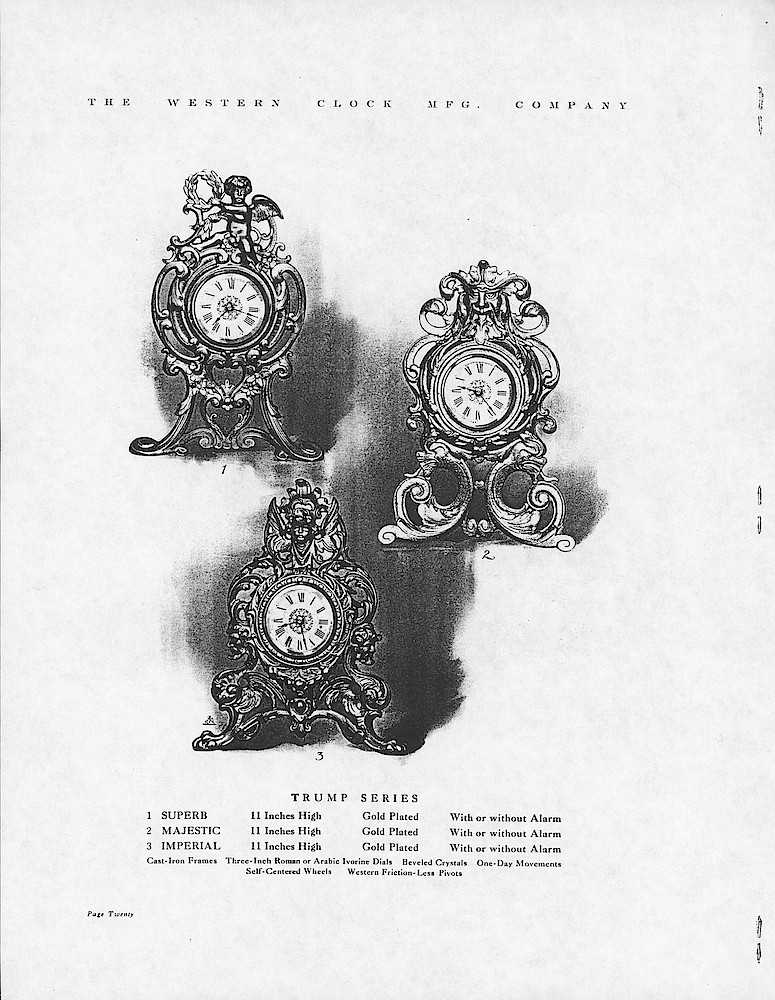 1907 Western Clock Manufacturing Company Catalog - PHOTOCOPY > 20