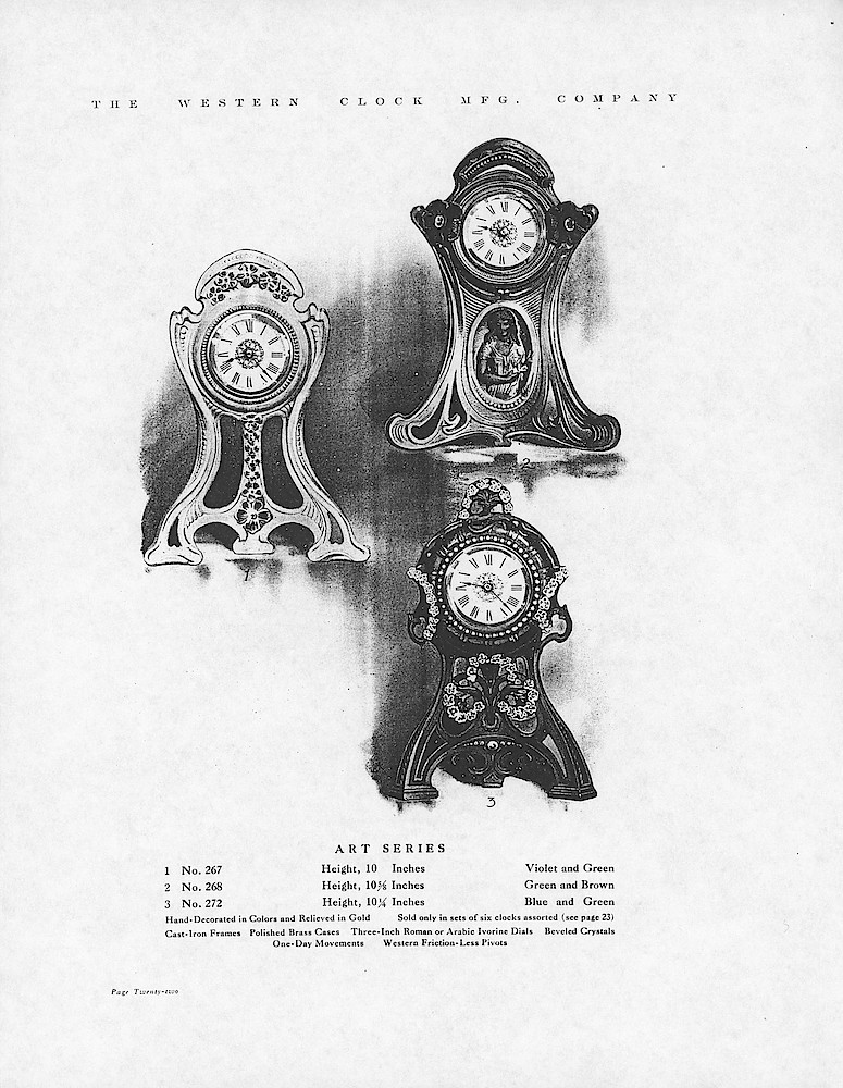 1907 Western Clock Manufacturing Company Catalog > 22