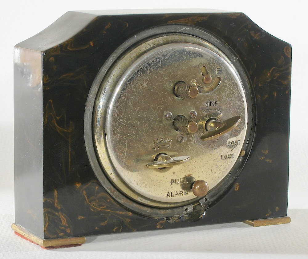 Seth Thomas Black Catalin Alarm Luminous. Seth Thomas Black Catalin Alarm Luminous Clock Example Photo