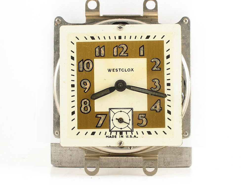 Westclox Pickwick Ivory. Dial