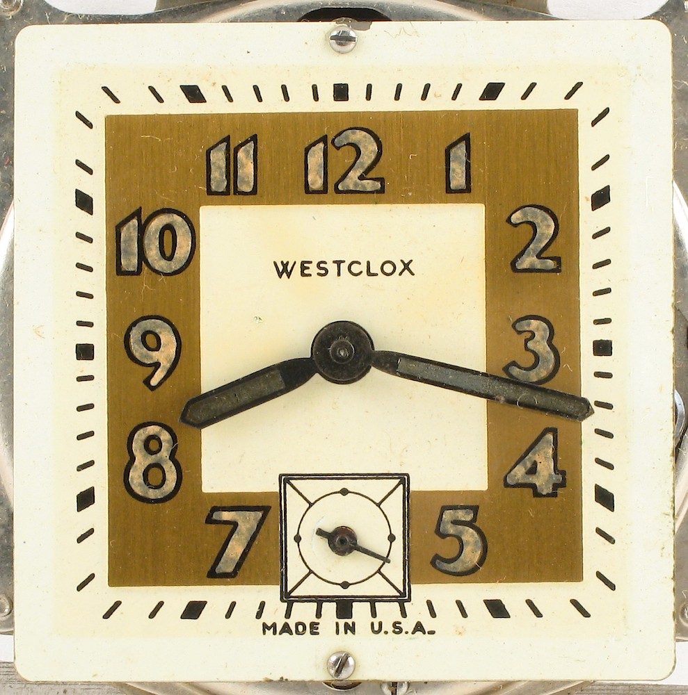 Westclox Pickwick Ivory. Dial