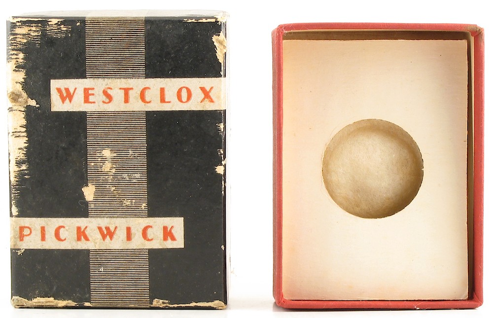 Westclox Pickwick Ivory. Box