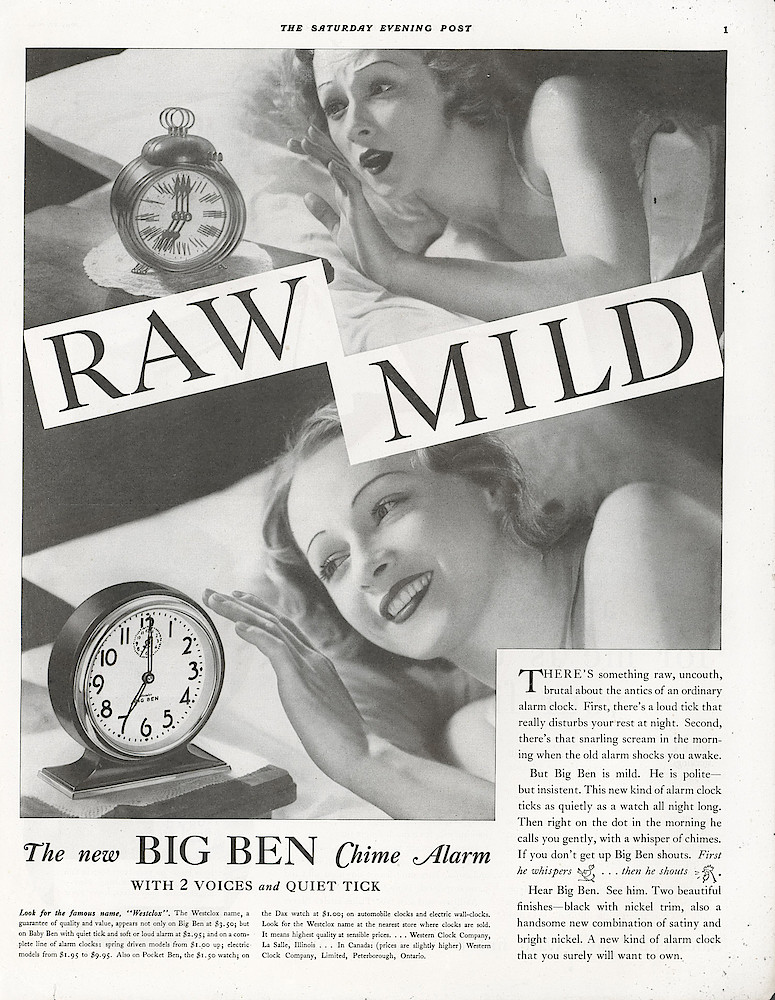 May 27, 1933 Saturday Evening Post, p. 1