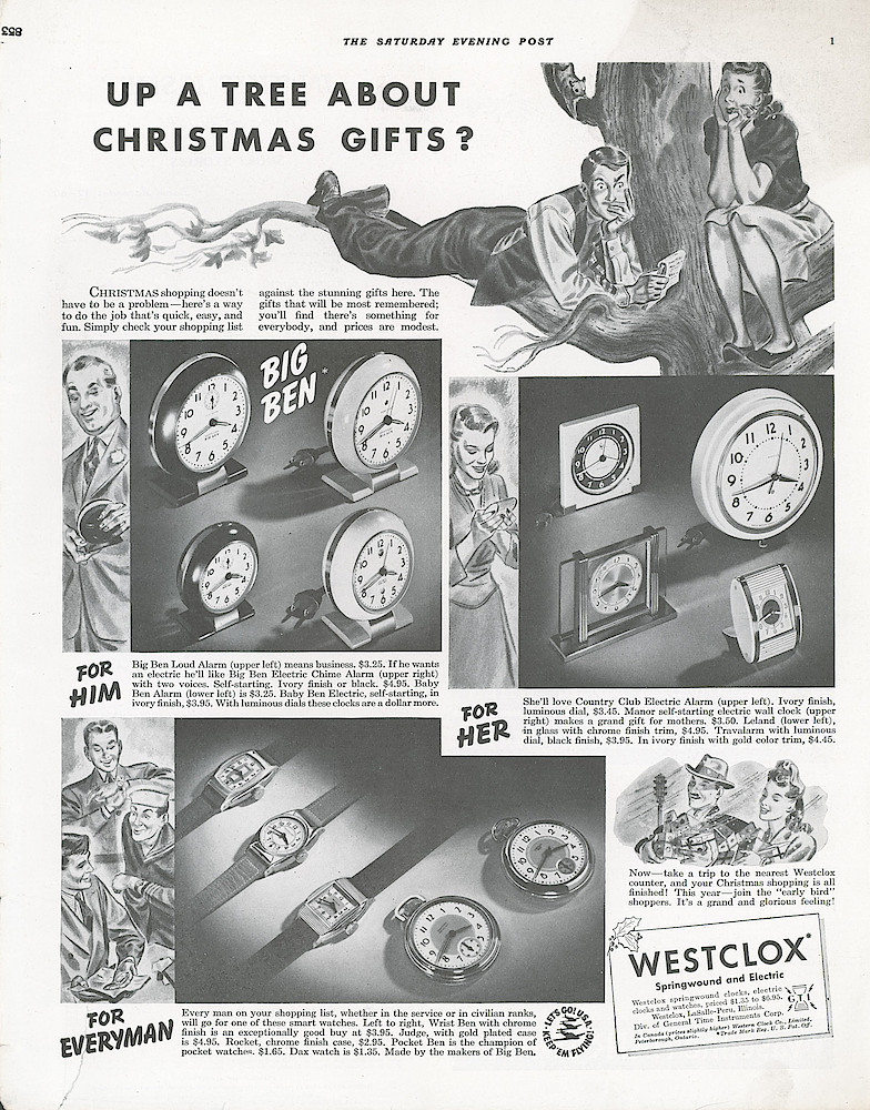 Saturday Evening Post, November 29, 1941,p. 1