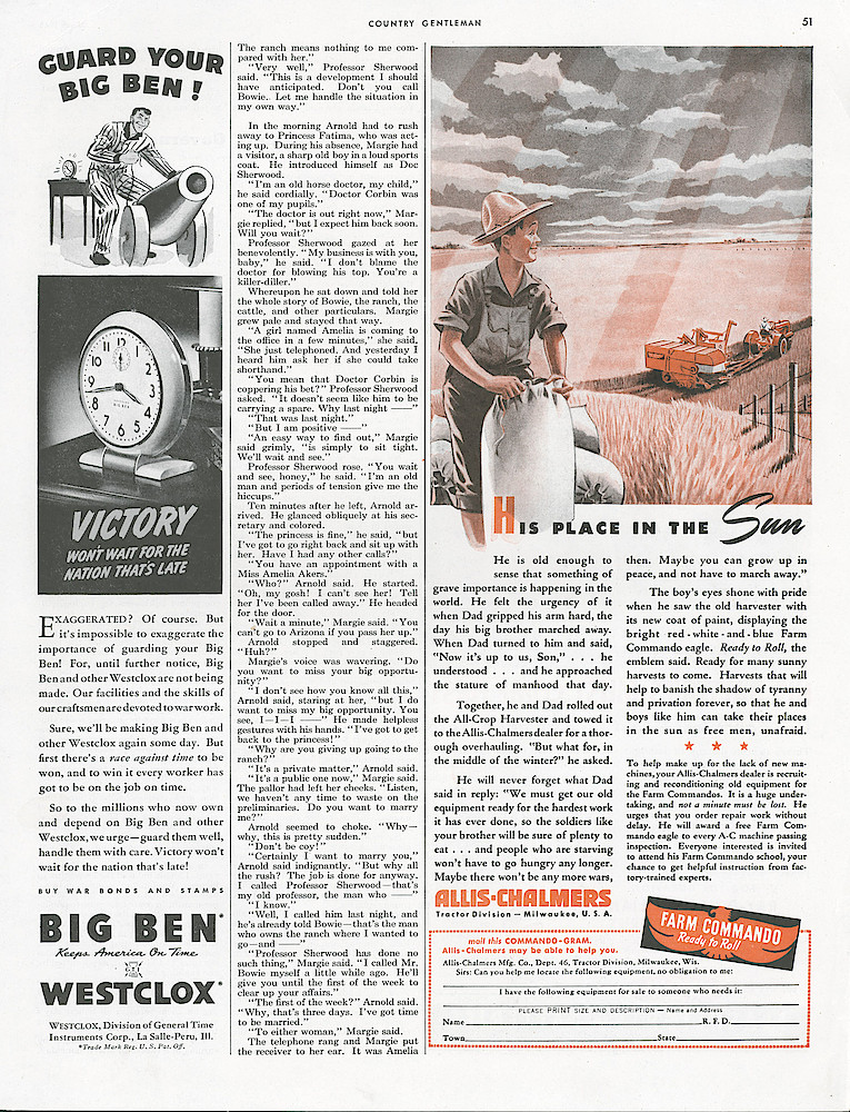 March 1943 The Country Gentleman, p. 51