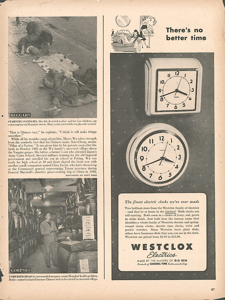 Year 1947 Life Magazine, p. 87