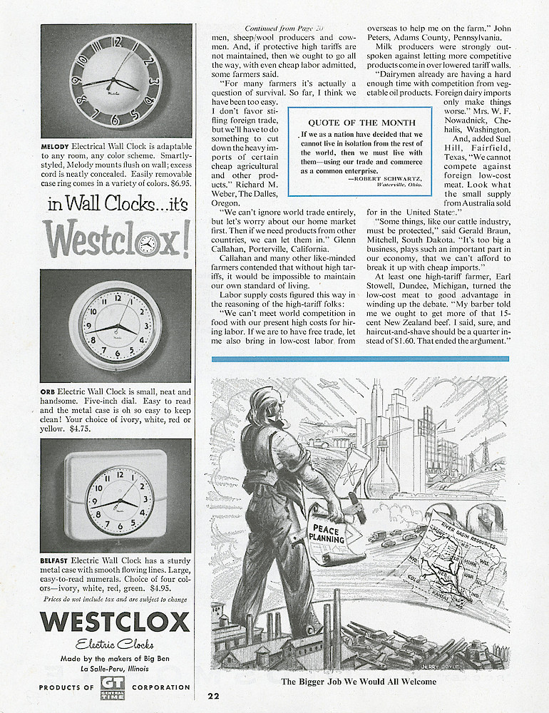 Year 1953 The Country Gentleman, p. 22