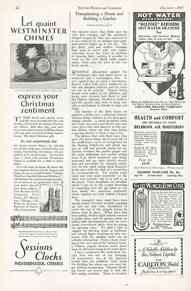 December 1927 Better Homes and Gardens, p. 42