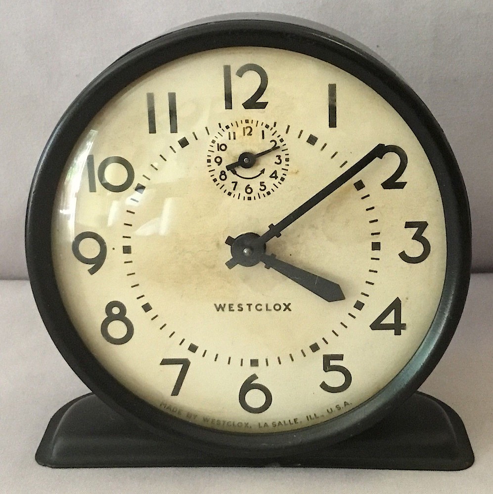 Westclox Raven. Westclox Raven Clock Example Photo