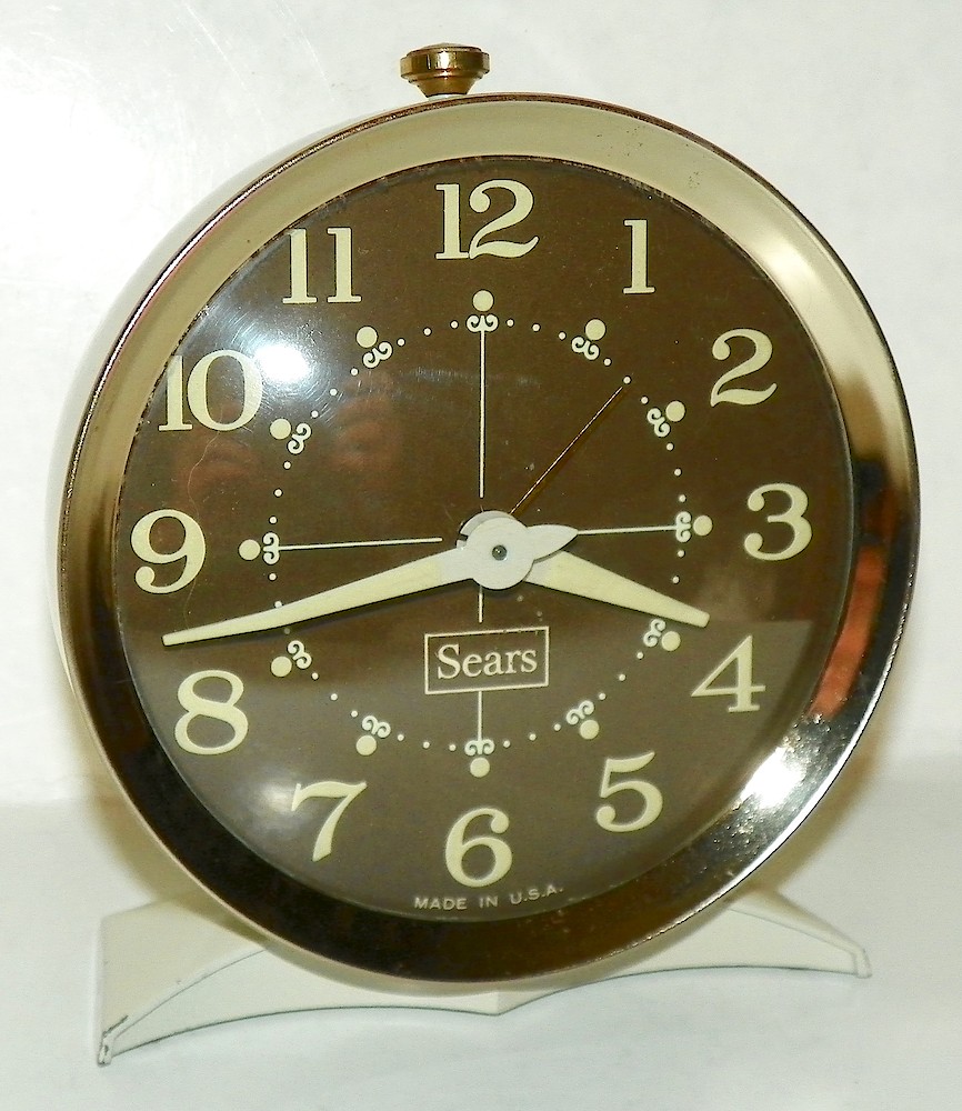 Westclox Sears Shelby Luminous. Westclox Sears Shelby Luminous Clock Example Photo