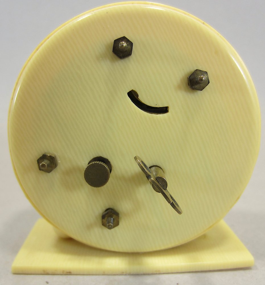 Westclox Celluloid Small 2 Inch. Westclox Celluloid Small 2 Inch Clock Example Photo