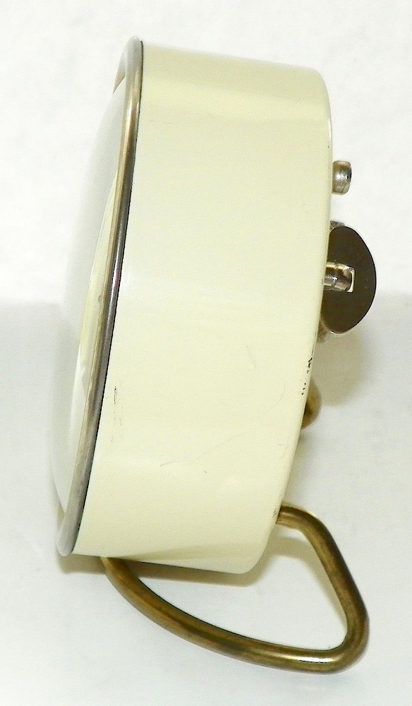 Sears Harmony House Round Brass And Ivory. Sears Harmony House Round Brass And Ivory Clock Example Photo