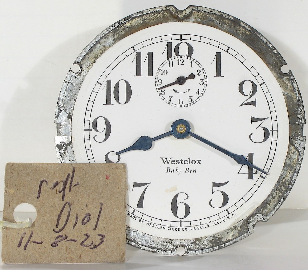 Westclox Baby Ben Style 1 Non Luminous. Westclox Baby Ben Style 1 Non Luminous Clock Example Photo