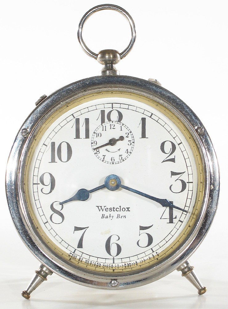 Westclox Baby Ben Style 1 Non Luminous. Westclox Baby Ben Style 1 Non Luminous Clock Example Photo