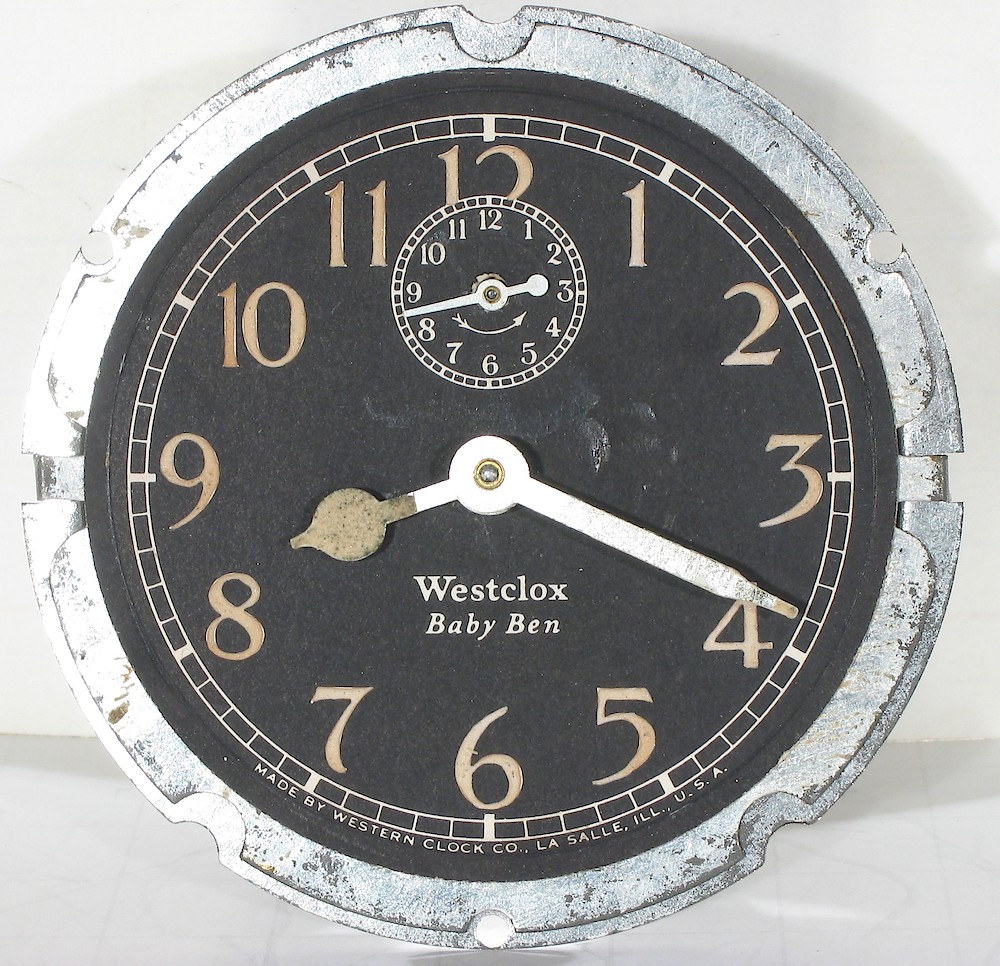 Westclox Baby Ben Style 1 Luminous. Westclox Baby Ben Style 1 Luminous Clock Example Photo